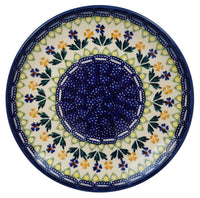 A picture of a Polish Pottery 8.5" Salad Plate (Garden Glory) | T134U-DST as shown at PolishPotteryOutlet.com/products/85-salad-plate-garden-glory