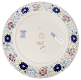 Plate, Round, Salad, 8.5" in "Scattered Petals" by Manufaktura | T134S-EO35