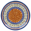 Polish Pottery 8.5" Salad Plate (Chocolate Swirl) | T134U-EOS at PolishPotteryOutlet.com