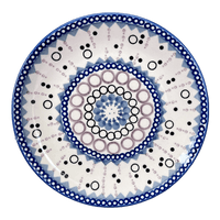 A picture of a Polish Pottery 8.5" Salad Plate (Bubble Blast) | T134U-IZ23 as shown at PolishPotteryOutlet.com/products/8-5-salad-plate-bubble-blast-t134u-iz23