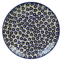 Polish Pottery - 8.5 Salad Plate - Blue Diamond - The Polish Pottery Outlet