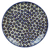 Polish Pottery 8.5" Salad Plate (Floral Revival Blue) | T134U-MKOB at PolishPotteryOutlet.com