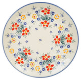 Plate, Round, Salad, 8.5" in "Fresh Flowers" by Manufaktura | T134U-MS02