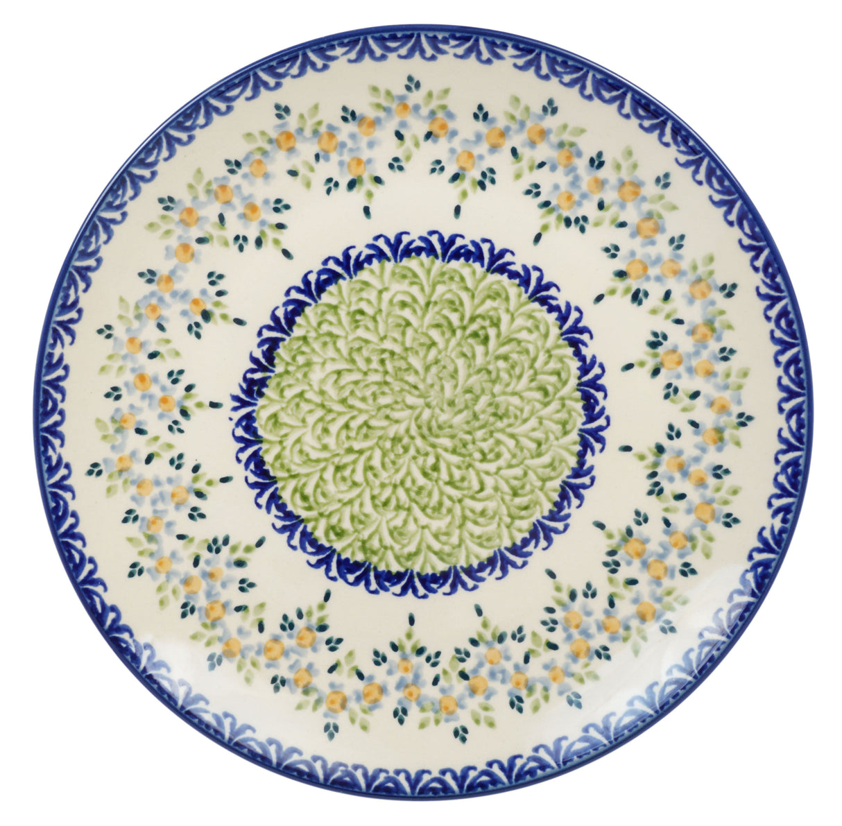 Plate, Round, Salad, 8.5" in "Garden Stroll" by Manufaktura | T134U-P316