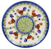 Polish Pottery 8.5" Salad Plate (Chicken Dance) | T134U-P320 at PolishPotteryOutlet.com