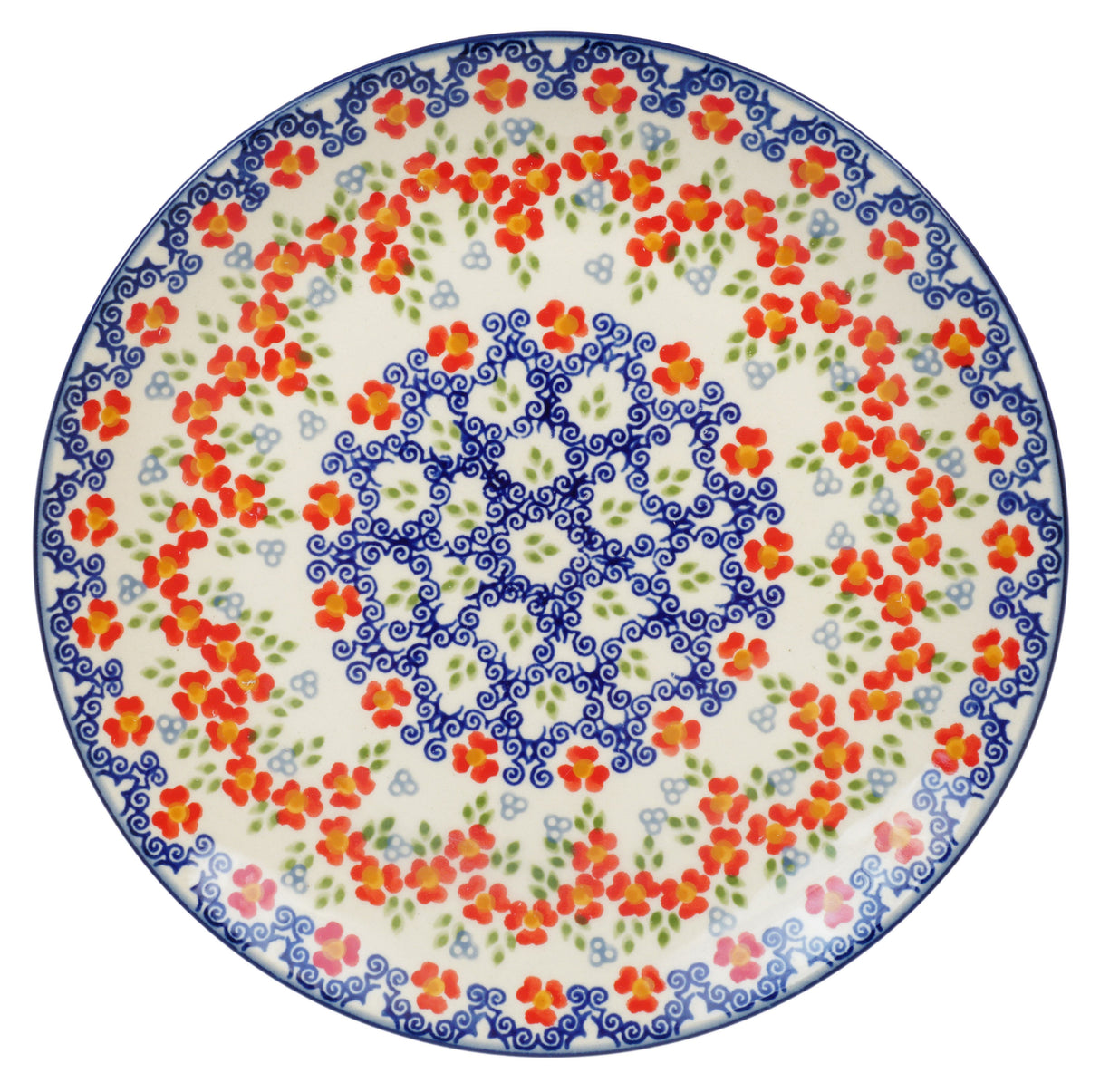 Plate, Round, Salad, 8.5" in "Ring Around the Rosie" by Manufaktura | T134U-P321