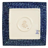 Plate, Square, Salad, 9" in "Butterfly Bliss" by Manufaktura | T146S-WK73