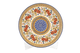Tray, Round, 10.25" in "Ruby Duet" by Manufaktura | T153S-DPLC