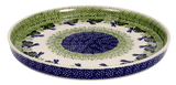Tray, Round, 10.25" in "Bunny Love" by Manufaktura | T153T-P324