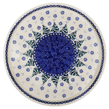 Tray, Round, 10.25" in "Snowy Pines" by Manufaktura | T153T-U22