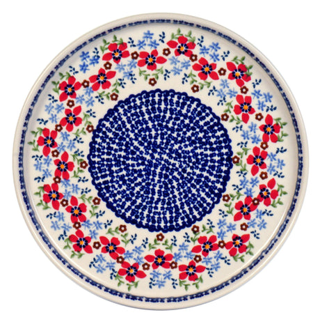 Tray, Round, 10.25" in "Summer Bouquet" by Manufaktura | T153T-MM01