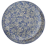 Tray, Round, 10.25" in "English Blue" by Manufaktura | T153U-AS53