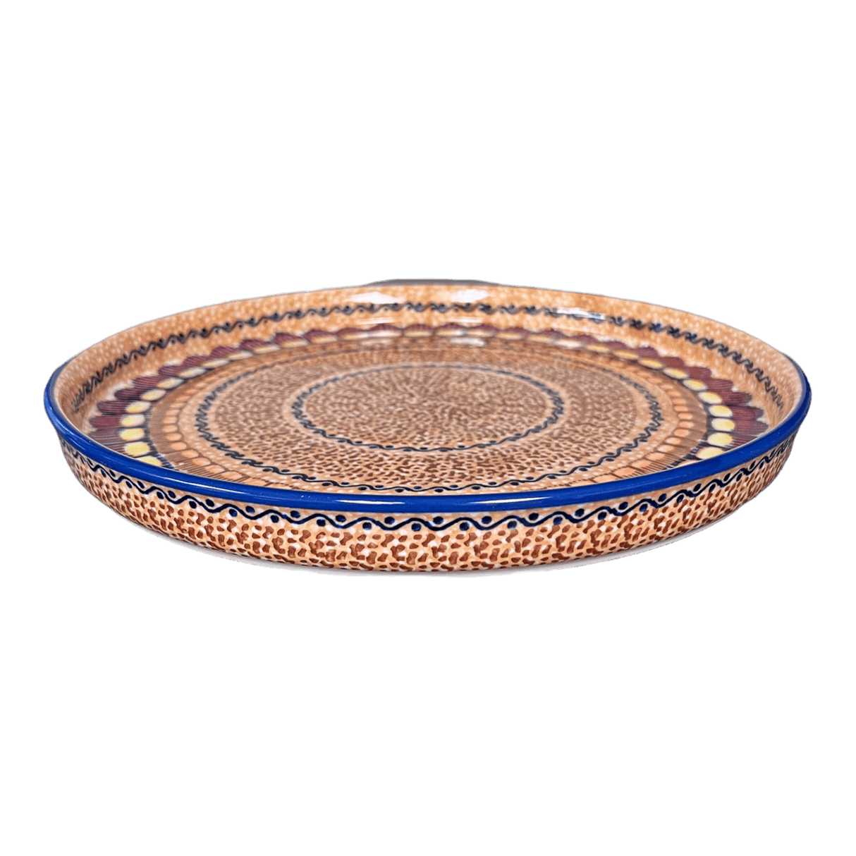 Tray, Round, 10.25" in "Desert Sunrise" by Manufaktura | T153U-KLJ
