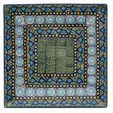 Plate, Square, Dessert, 7" in "Blue Bells" by Manufaktura | T158S-KLDN