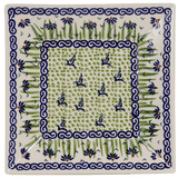 Plate, Square, Dessert, 7" in "Riverbank" by Manufaktura | T158T-MC15