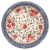 Bowl, Round, Pasta, 9.25" Bowl in "Ruby Bouquet" by Manufaktura | T159S-DPCS