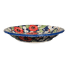 Polish Pottery 9.25" Pasta Bowl (Poppies & Posies) | T159S-IM02 at PolishPotteryOutlet.com