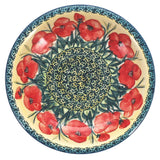 Bowl, Round, Pasta, 9.25" Bowl in "Poppies in Bloom" by Manufaktura | T159S-JZ34