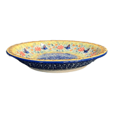 Bowl, Round, Pasta, 9.25" Bowl in "Butterfly Bliss" by Manufaktura | T159S-WK73