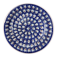 A picture of a Polish Pottery 9.25" Pasta Bowl (Fish Eyes) | T159T-31 as shown at PolishPotteryOutlet.com/products/9-25-pasta-bowl-fish-eyes-t159t-31
