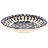 Bowl, Round, Pasta, 9.25" Bowl in "Peacock" by Manufaktura | T159T-54