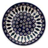 Bowl, Round, Pasta, 9.25" Bowl in "Peacock" by Manufaktura | T159T-54
