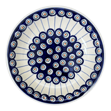 Bowl, Round, Pasta, 9.25" Bowl in "Peacock in Line" by Manufaktura | T159T-54A
