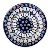 Bowl, Round, Pasta, 9.25" Bowl in "Floral Peacock" by Manufaktura | T159T-54KK