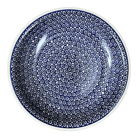 Bowl, Round, Pasta, 9.25" Bowl in "Riptide" by Manufaktura | T159T-63