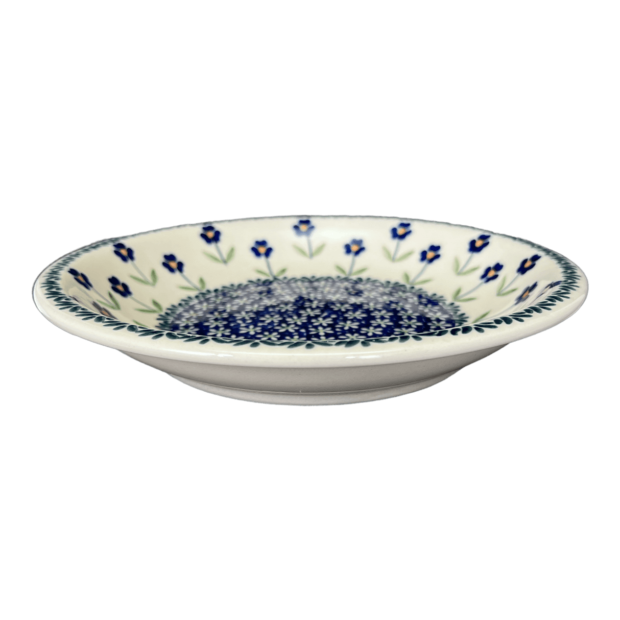 Bowl, Round, Pasta, 9.25" Bowl in "Forget Me Not" by Manufaktura | T159T-ASS