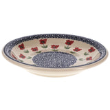 Bowl, Round, Pasta, 9.25" Bowl in "Poppy Garden" by Manufaktura | T159T-EJ01