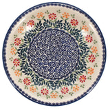 Bowl, Round, Pasta, 9.25" Bowl in "Flower Power" by Manufaktura | T159T-JS14
