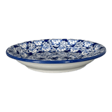 Bowl, Round, Pasta, 9.25" Bowl in "Dusty Blue Butterflies" by Manufaktura | T159U-AS56