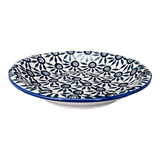 Bowl, Round, Pasta, 9.25" Bowl in "Peacock Parade" by Manufaktura | T159U-AS60