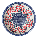 Bowl, Round, Pasta, 9.25" Bowl in "Fresh Strawberries" by Manufaktura | T159U-AS70