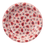 Bowl, Round, Pasta, 9.25" Bowl in "Scarlet Daisy" by Manufaktura | T159U-AS73