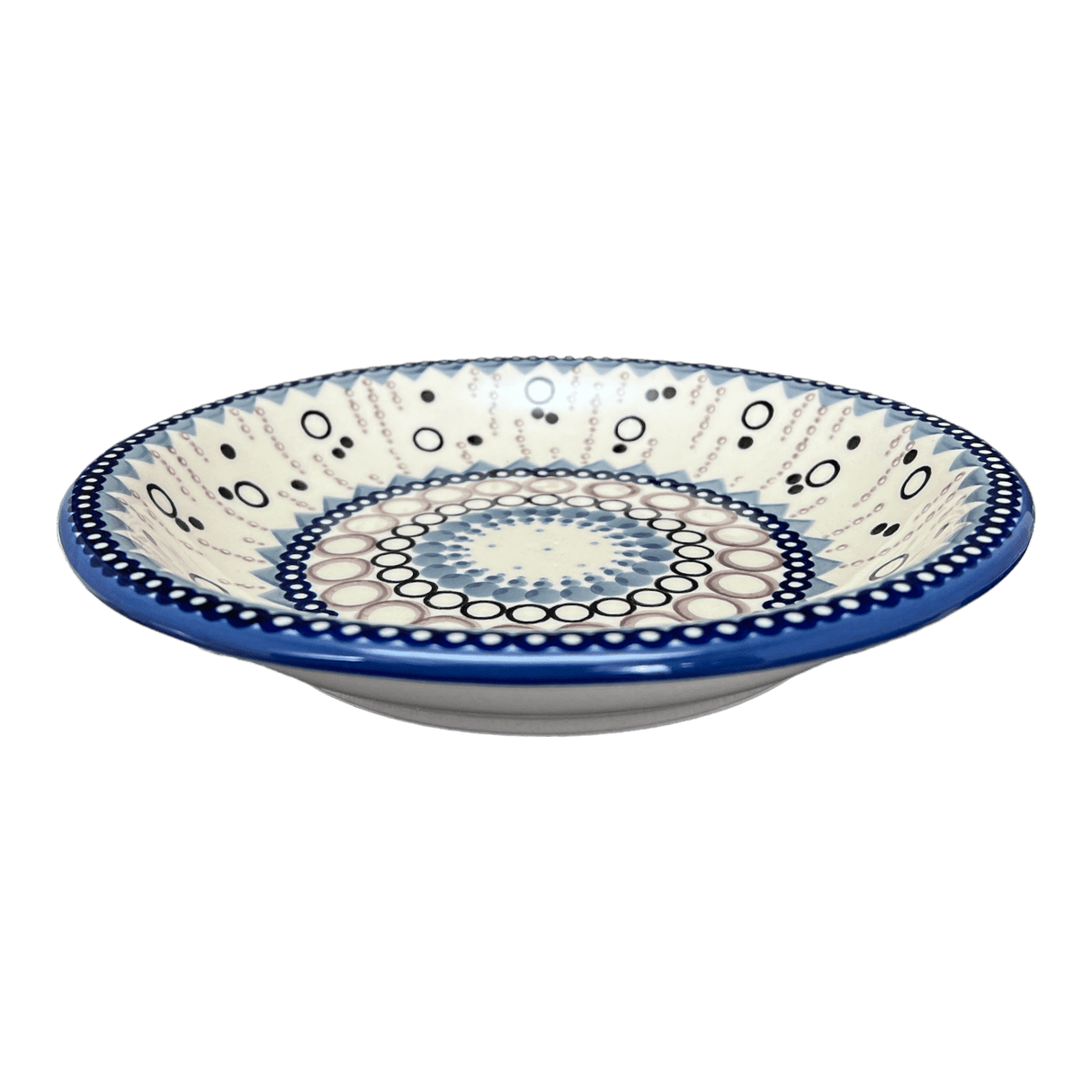 Bowl, Round, Pasta, 9.25" Bowl in "Bubble Blast" by Manufaktura | T159U-IZ23