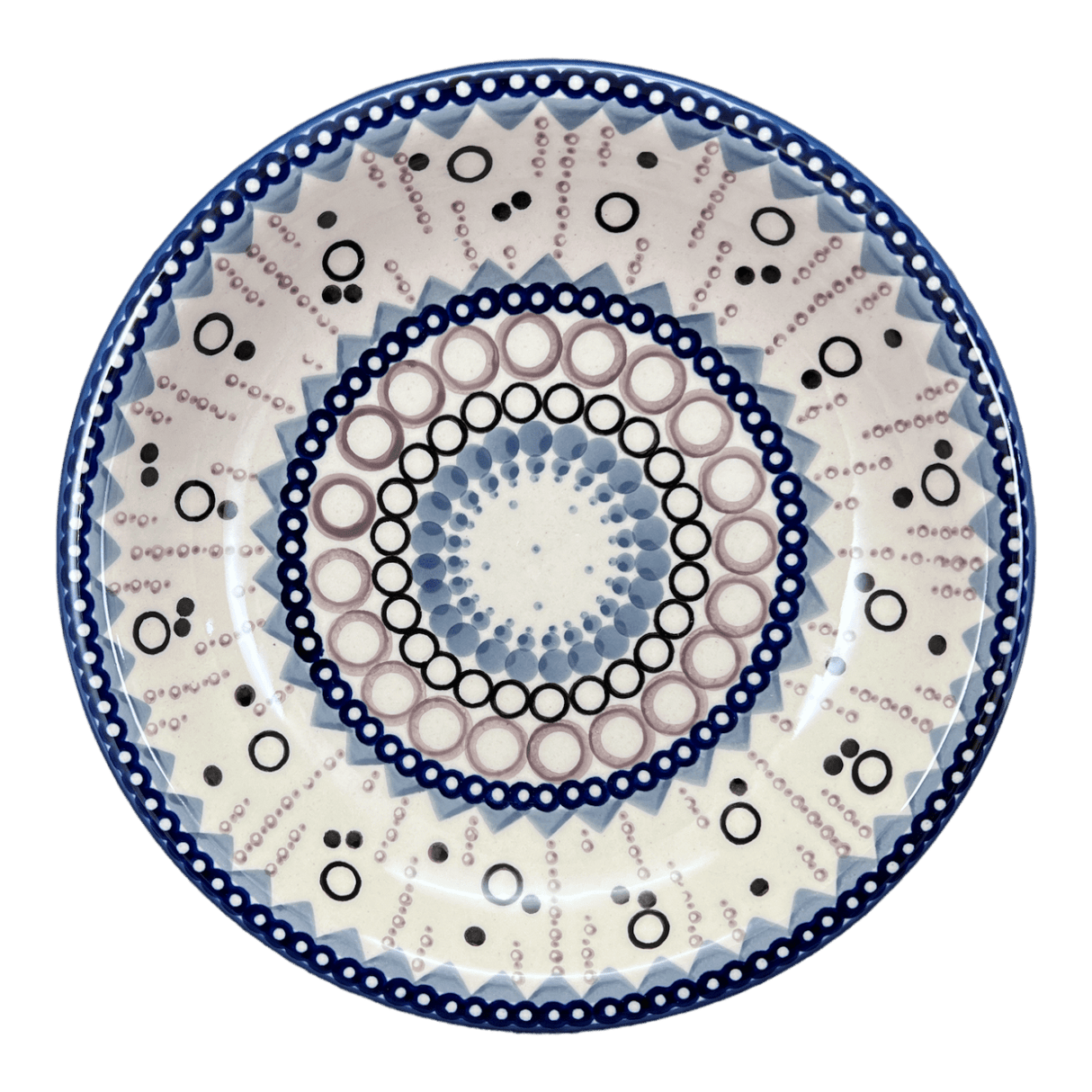 Bowl, Round, Pasta, 9.25" Bowl in "Bubble Blast" by Manufaktura | T159U-IZ23