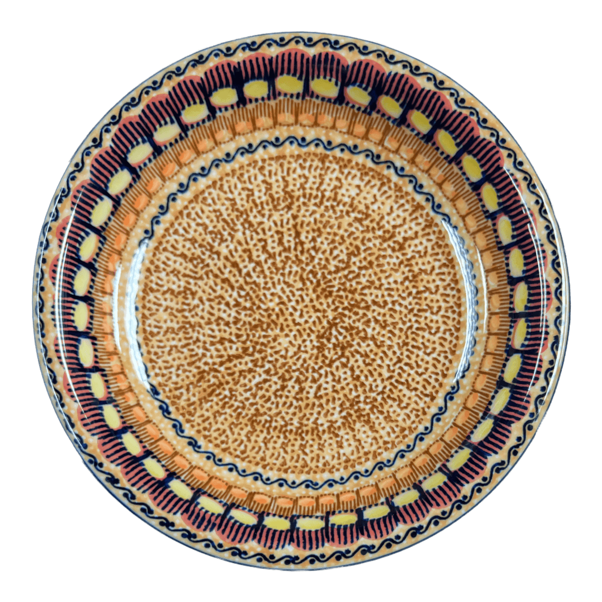 Bowl, Round, Pasta, 9.25" Bowl in "Desert Sunrise" by Manufaktura | T159U-KLJ