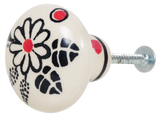 Drawer Pull, 1.5" in "Night Garden" by Manufaktura | U001U-BL02