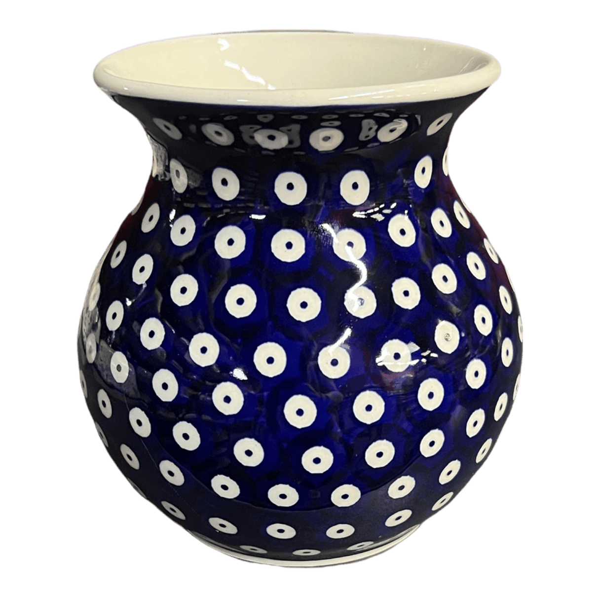 Vase, Bubble, 6" in "Dot to Dot" by Manufaktura | W003T-70A