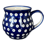 Mug, Belly, 12 oz, WR (WR14M) in "Dot to Dot" by W.R. Ceramika | WR14M-SM2