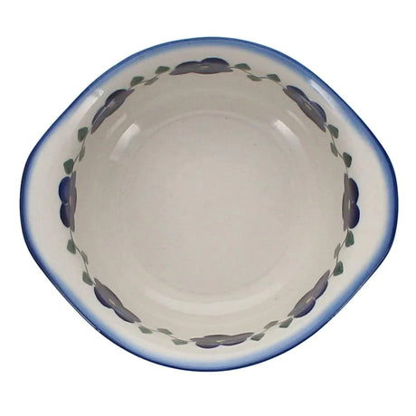 Bowl, Round, Soup, 22 oz, WR (WR51B) in "Pansy Storm" by W.R. Ceramika | WR51B-EZ3