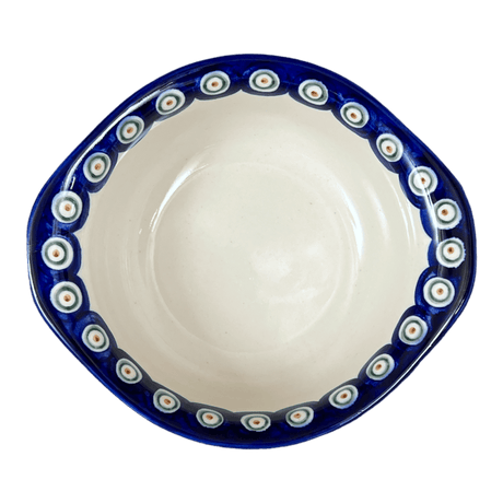 Bowl, Round, Soup, 22 oz, WR (WR51B) in "Peacock in Line" by W.R. Ceramika | WR51B-SM1