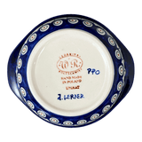 Bowl, Round, Soup, 22 oz, WR (WR51B) in "Peacock in Line" by W.R. Ceramika | WR51B-SM1