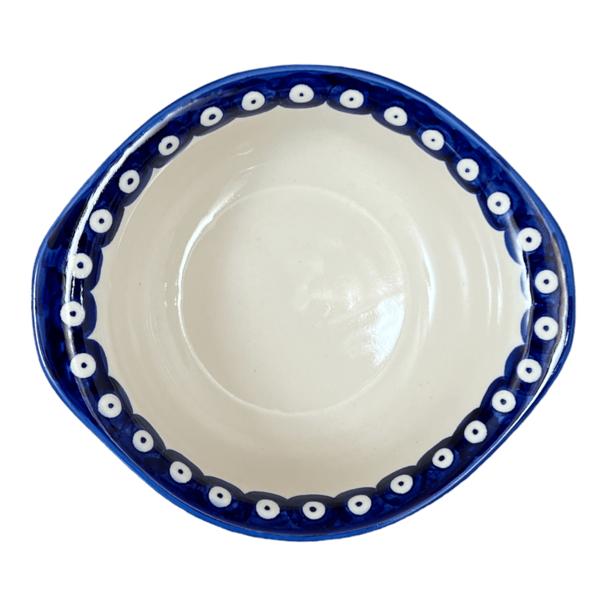 Bowl, Round, Soup, 22 oz, WR (WR51B) in "Dot to Dot" by W.R. Ceramika | WR51B-SM2