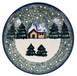 Bowl, Round, Pasta Bowl, WR (WR5E) in "Winter Cabin" by W.R. Ceramika | WR5E-AB1