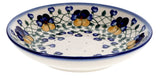 Bowl, Round, Pasta Bowl, WR (WR5E) in "Pansy Wreath" by W.R. Ceramika | WR5E-EZ2