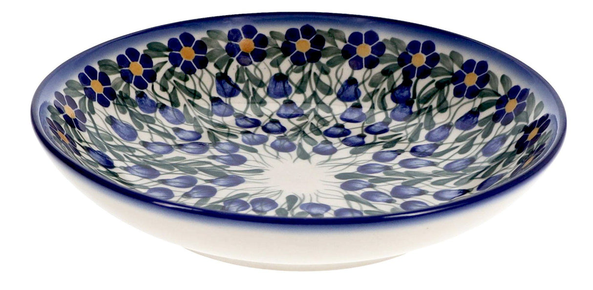 Bowl, Round, Pasta Bowl, WR (WR5E) in "Modern Blue Cascade" by W.R. Ceramika | WR5E-GP1
