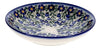 Polish Pottery Pasta Bowl (Modern Blue Cascade) | WR5E-GP1 at PolishPotteryOutlet.com